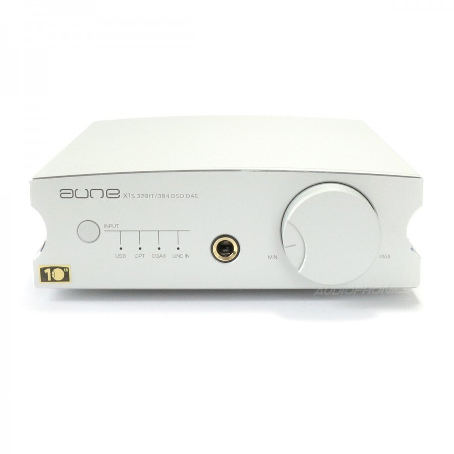 Amplificator de Casti (DAC) Aune X1s 10th Anniversary Edition argintiu