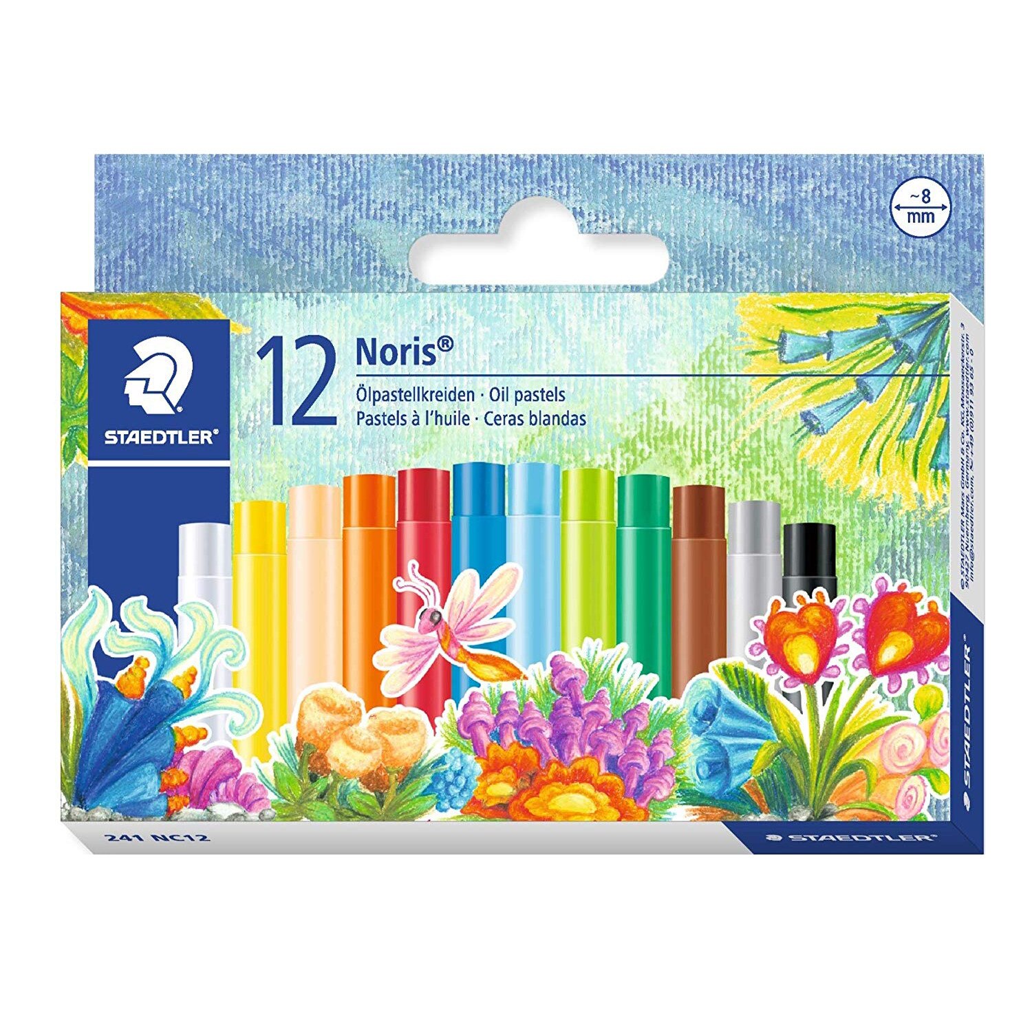 Creioane colorate Staedtler pe baza de ulei Noris Club ST-241-NC12
