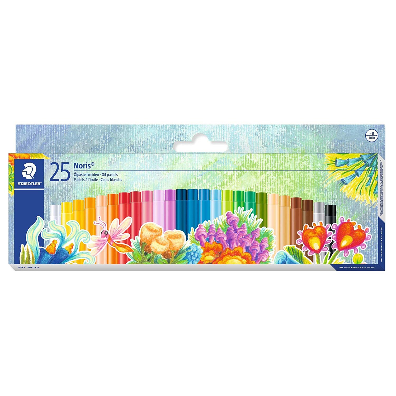 Creioane colorate Staedtler pe baza de ulei Noris Club ST-241-NC25