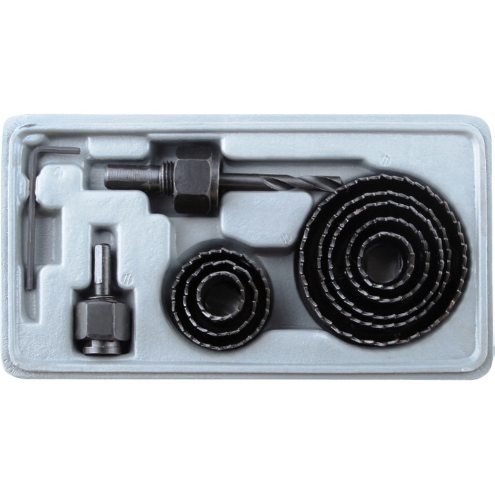 Комплект аксесоари за фреза EvoTools, 19-64 мм, 11 броя