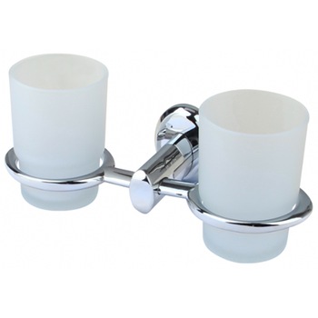 Suport de baie pentru pahar EVO 1064, dublu Suport de baie pentru pahar EVO 1064, dublu