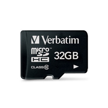 Card de memorie Verbatim MicroSDHC, 32GB, Class 10 Card de memorie Verbatim MicroSDHC, 32GB, Class 10