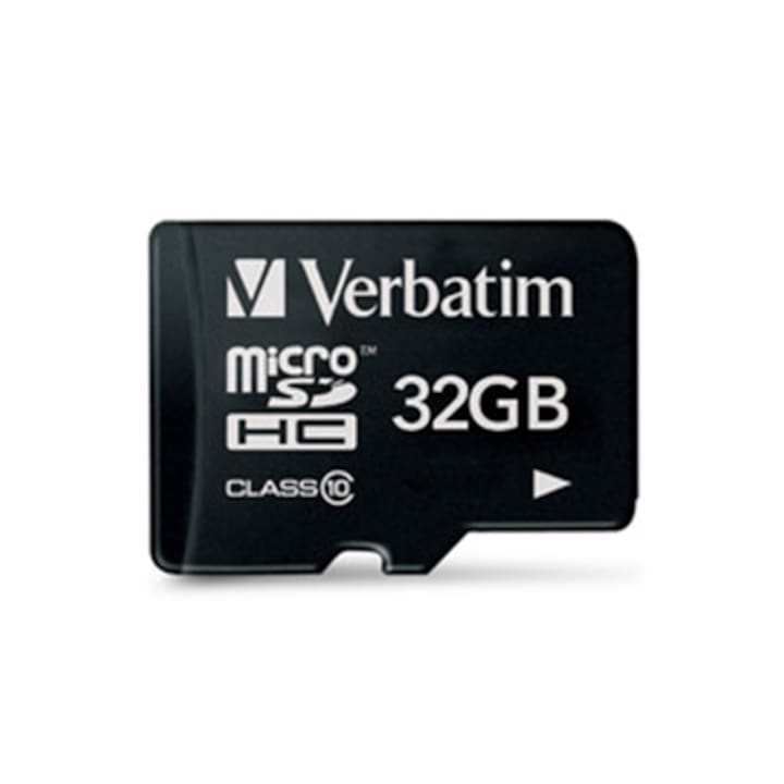Card de memorie Verbatim MicroSDHC, 32GB, Class 10