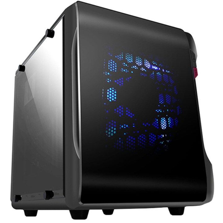 Spire Powercube 715B ablakos számítógépház, CubeTower, Tápegység