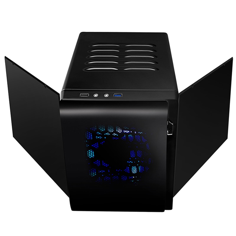 Spire Powercube 715B ablakos számítógépház, CubeTower, Tápegység