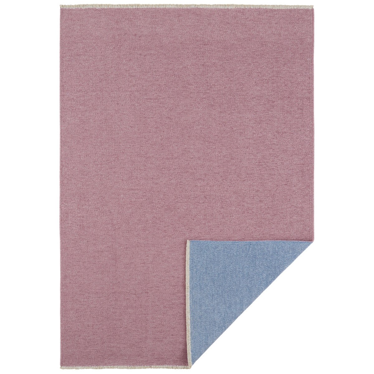 Covor Reversibil Unicolor Duo, Roz/Turcoaz 200x290, C15-4710503