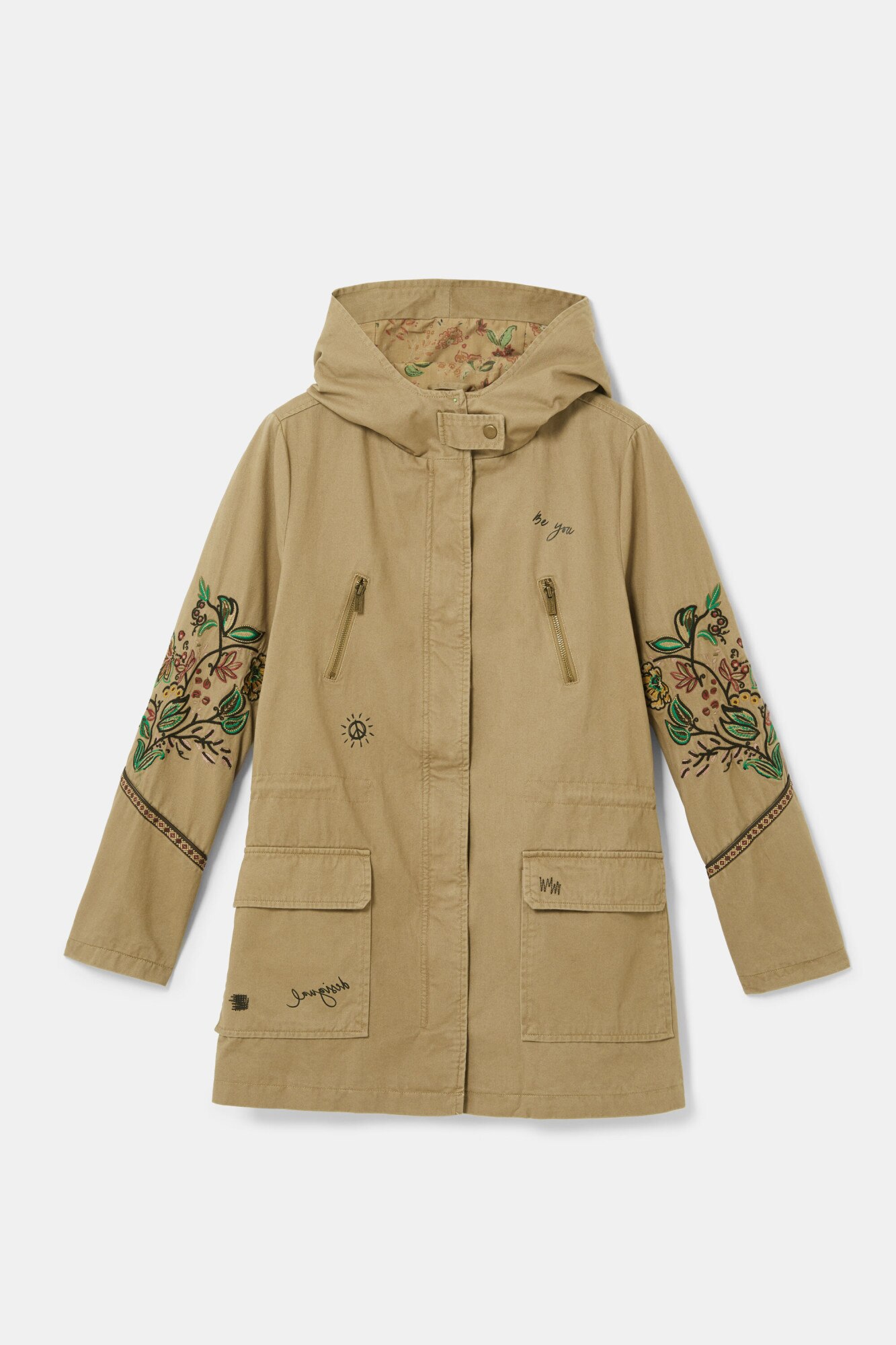 Jacheta parka , Desigual , Regular fit