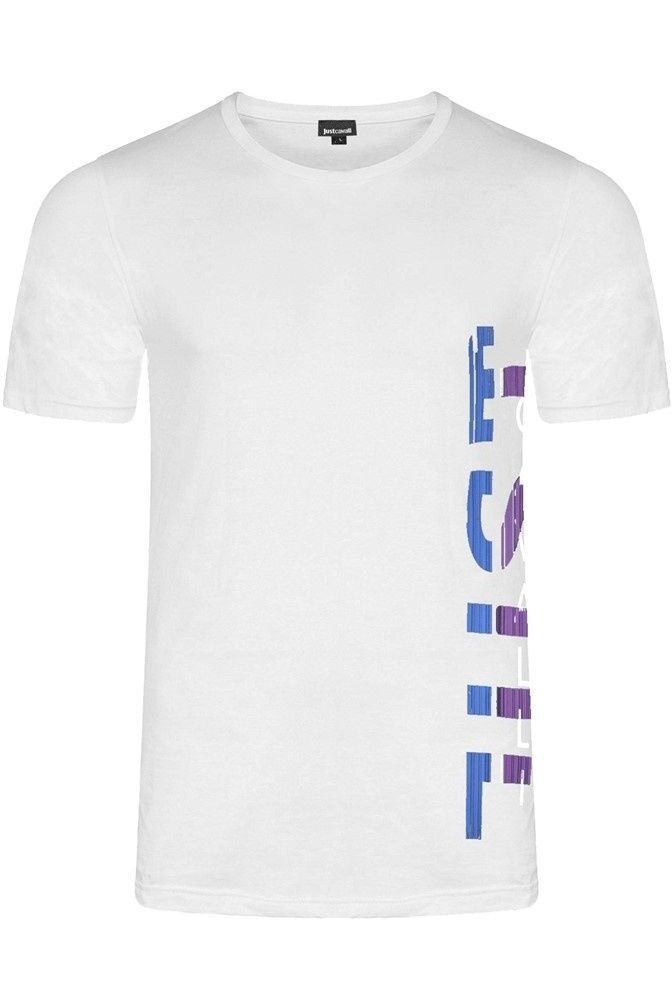 Tricou Barbati Just Cavalli T-Shirt S03GC0530N20663100, Alb