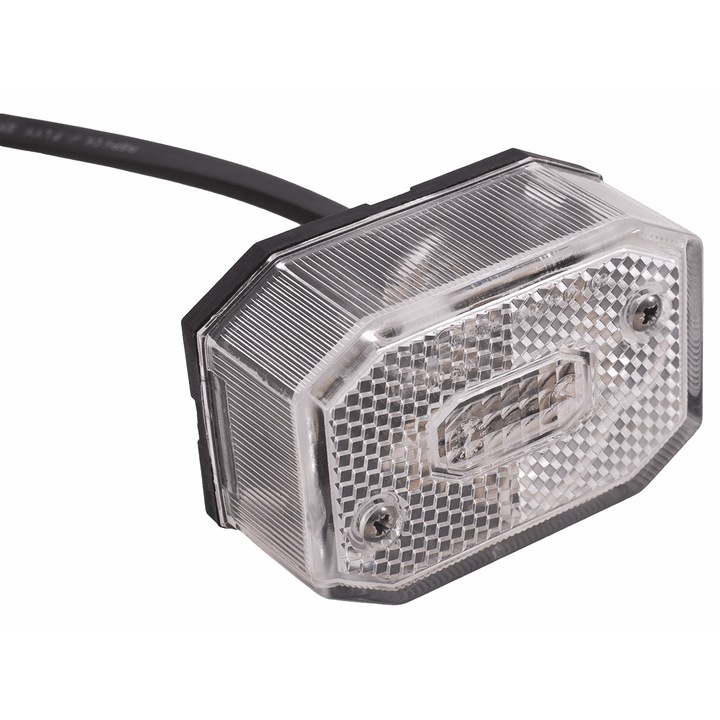 Lampa gabarit pentru remorci auto - Aspöck Flexipoint alb 0,5m/12V