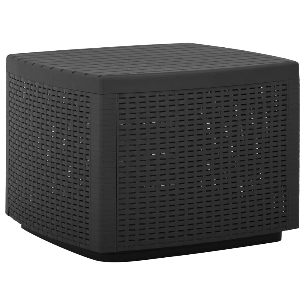 Masa de gradina, gri, 53x53x40 cm, plastic 315857