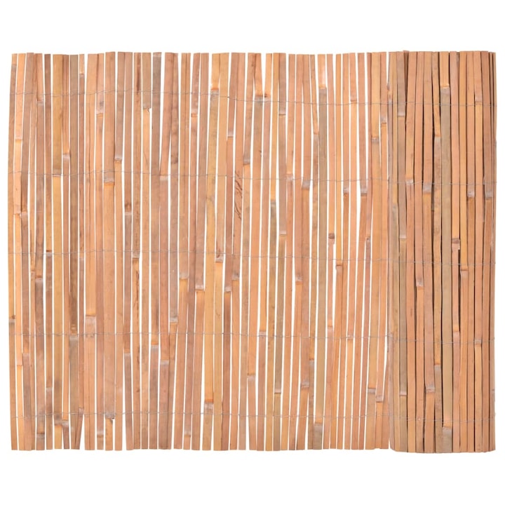 Gard din bambus vidaXL, 100 x 600 cm 11.2 kg 312282