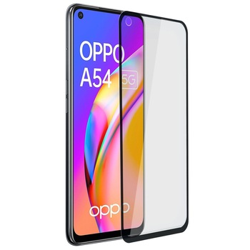 Folie Protectie Ecran Sticla 2.5 Mobiama Pentru Oppo A54 - Negru Folie Protectie Ecran Sticla 2.5 Mobiama Pentru Oppo A54 - Negru