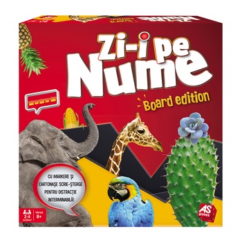 Joc AS Games - Zi-i pe nume!, Board edition Joc AS Games - Zi-i pe nume!, Board edition