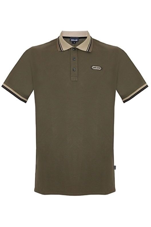 Tricou Polo Barbati Just Cavalli S01GC0452N20557727, Verde