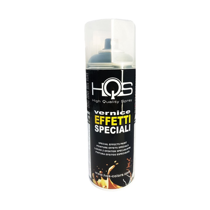 Vopsea spray HQS pentru cadru si spoiler antracit pentru masini 400 ml