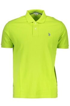 Tricou Barbat, U.S. Polo, 8100617, Polo, Verde, Verde Tricou Barbat, U.S. Polo, 8100617, Polo, Verde, Verde