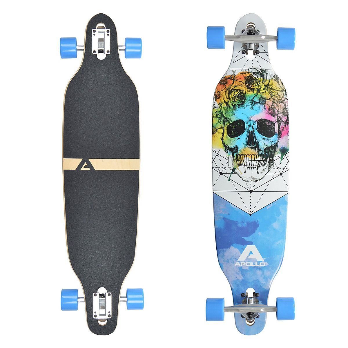 Longboard Apollo Molokai, 97x23,5см, Multicolor eMAG.ro