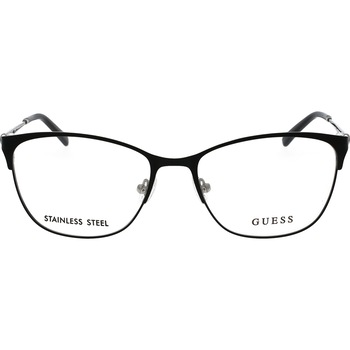 Rame ochelari de vedere Guess GU2583 005, Negru, 55 mm Rame ochelari de vedere Guess GU2583 005, Negru, 55 mm