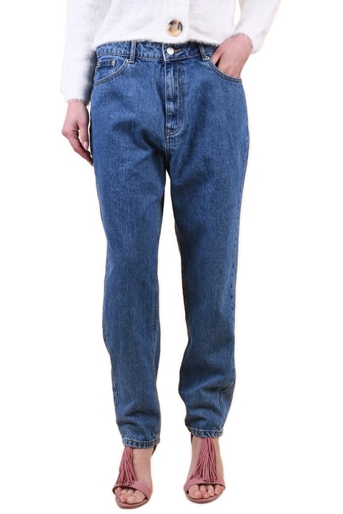 Blugi Medium Blue Denim, Albastru inchis, M