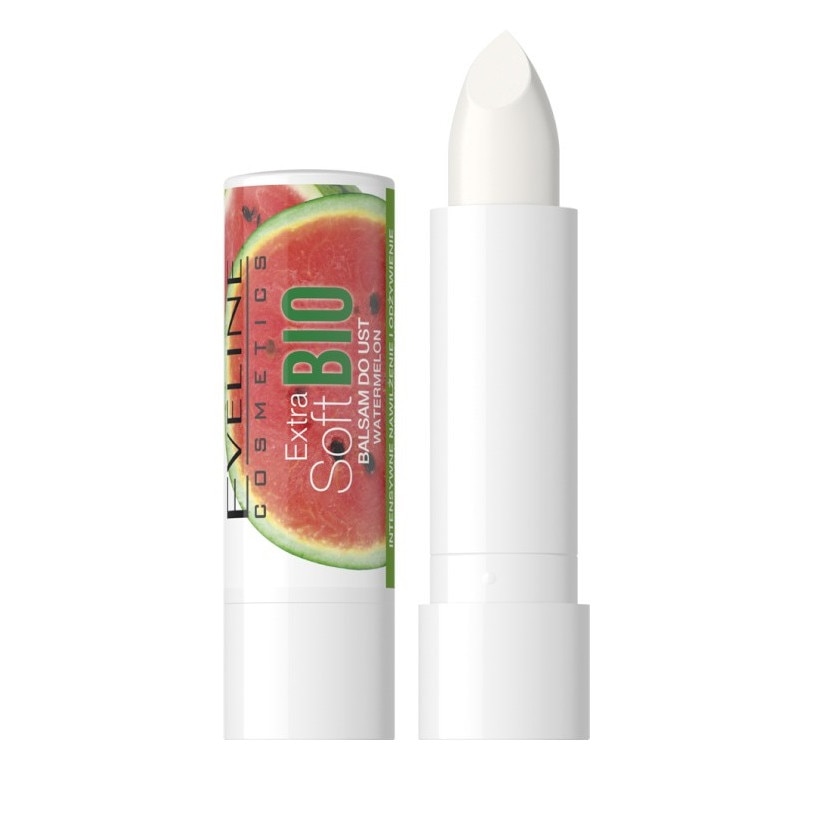 Balsam de buze, Eveline Cosmetics, Extra Soft Bio, Watermelon