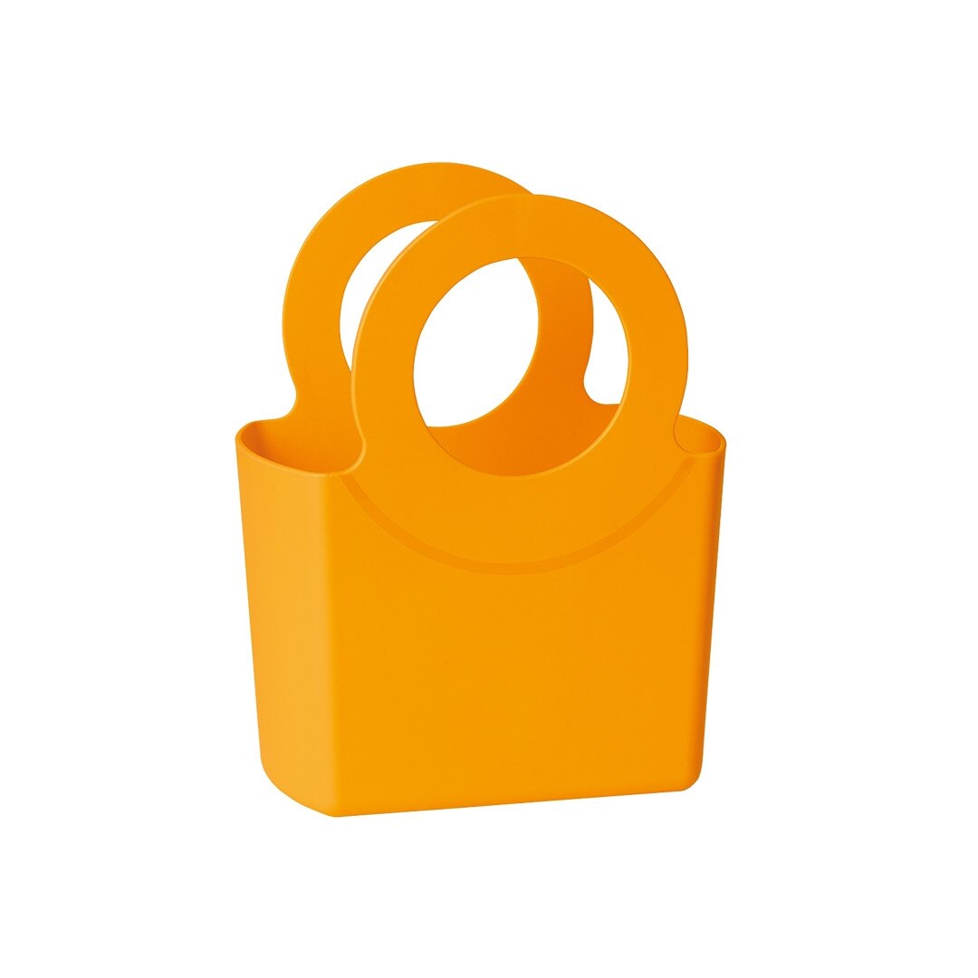 Geanta multifunctionala Mini BB Epoca, 39,5 x 23 x 18 cm, plastic, Oranj Mandarina