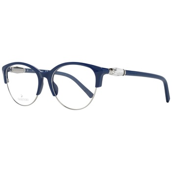Rame ochelari de vedere, de dama, Swarovski SK5338 090 53 Albastru Rame ochelari de vedere, de dama, Swarovski SK5338 090 53 Albastru