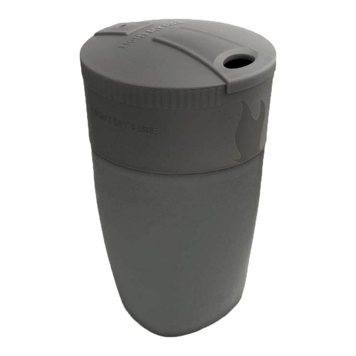 Light My Fire Pack Up Bio összecsukható bögre, 260ml, 69x71x110mm, fekete