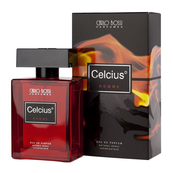 Apa de parfum, Carlo Bossi, Carlo Bossi, Celcius, pentru barbati, 100 ml