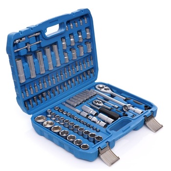 Trusa profesionala 108 piese, Tagred, cu chei tubulare cu soclu, biti torx Trusa profesionala 108 piese, Tagred, cu chei tubulare cu soclu, biti torx