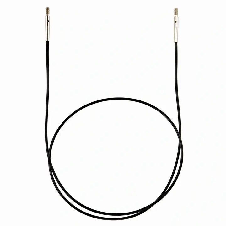Accesoriu pentru andrele si crosete Prym Knit Pro, cablu de prelungire de 80 cm, cu accesorii incluse