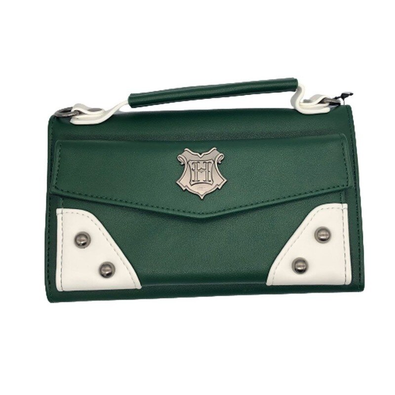 Geanta Harry Potter Slytherin , 18.5x12x4cm, Verde