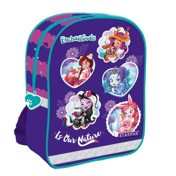 Ghiozdan Starpak, model papusile Enchantimals, pentru copii, 3 ani+ Ghiozdan Starpak, model papusile Enchantimals, pentru copii, 3 ani+