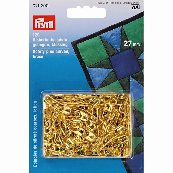 Ace de siguranta Prym, 27mm, Auriu