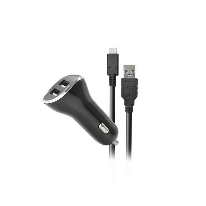 SteelPlay Autós Töltő Két Porttal, 2,6 V