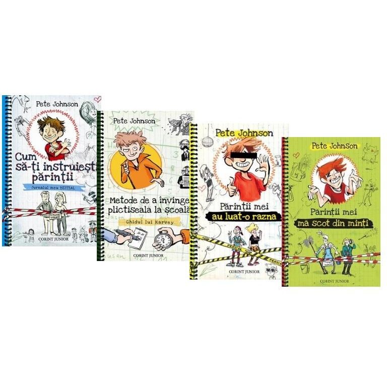 Pachet Cum sa-ti instruiesti parintii 4 volume, Pete Johnson