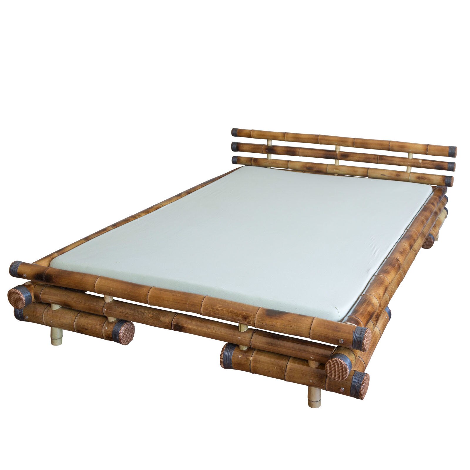 Кровать из бамбука своими руками