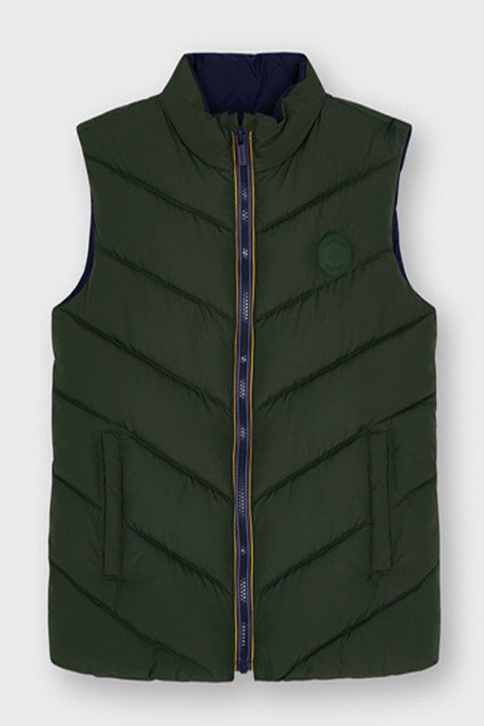 Mayoral, Vesta cu vatelina si fermoar, Verde englez