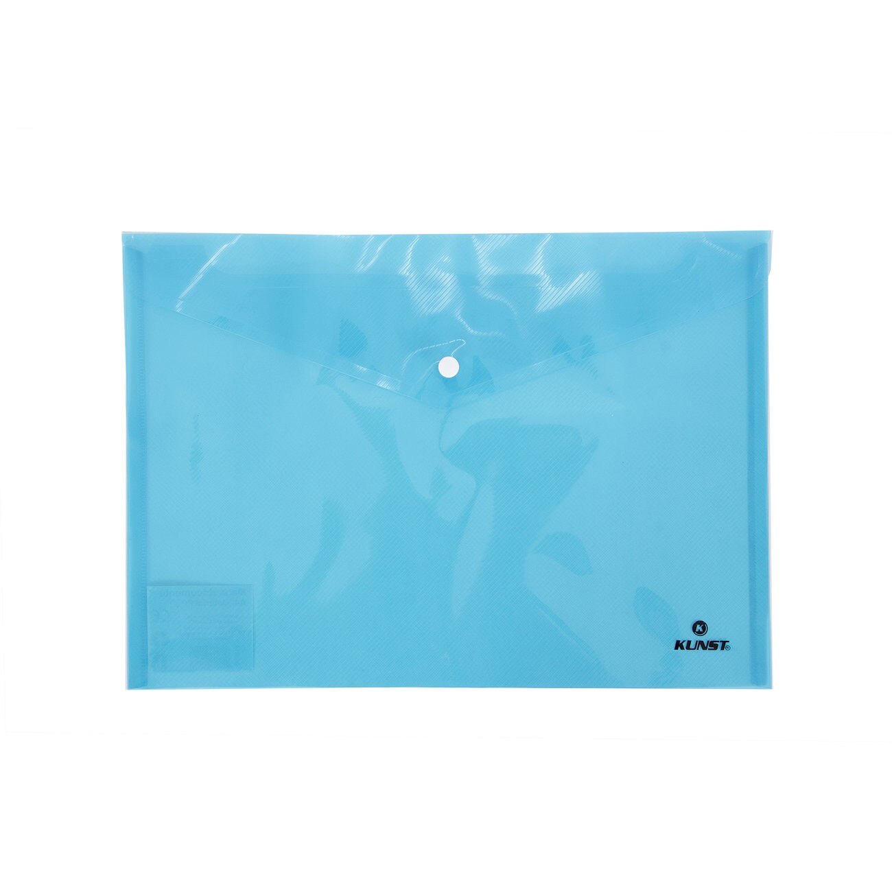 Mapa documente cu capsa Kunst albastra A4
