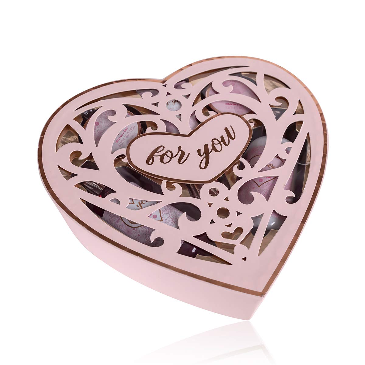 Set cadou Wellness, Accentra, HEARTS, in cutie cadou