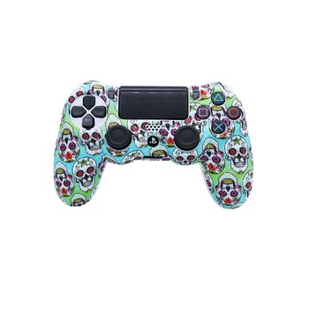 Husa silicon pentru controller PS4, Tnt Husa silicon pentru controller PS4, Tnt