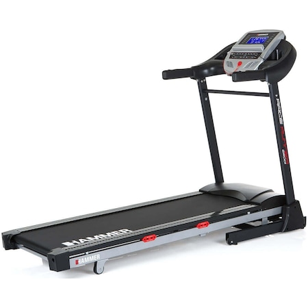 Banda alergare HAMMER Race Runner 2200i, 2.5 CP continuu/6.5 CP varf, viteza 0.8-22 km/h, greutate maxima utilizator 150 kg