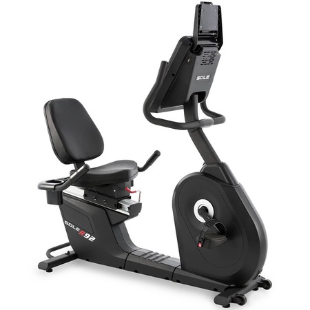 Bicicleta orizontala magnetica SOLE R92, masa volanta 12 kg, bluetooth, greutate maxima utilizator 150 kg