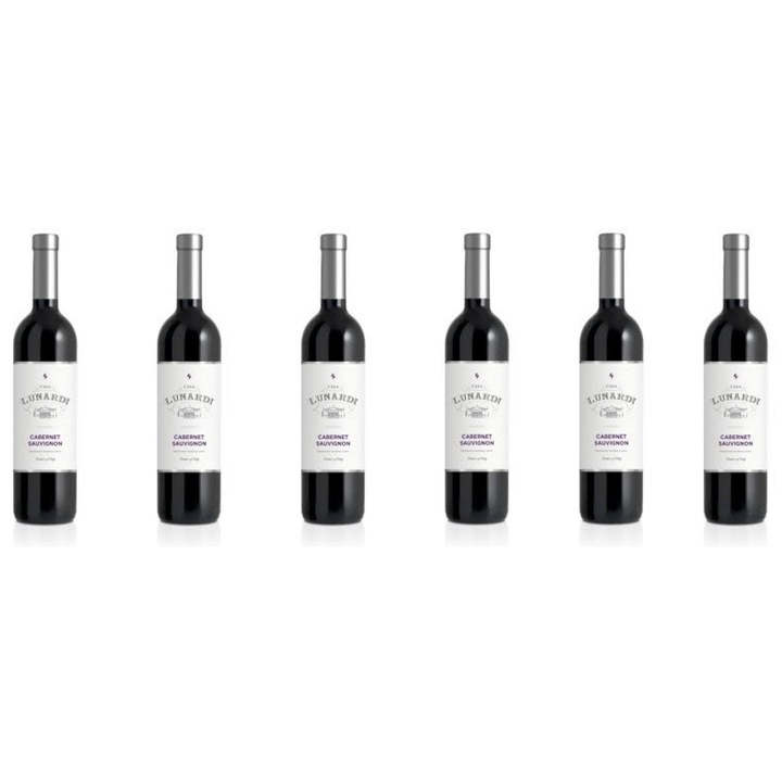 Комплект Вино Casa Lunardi Cabernet Sauvignon 2024 0.75, 6 бутилки