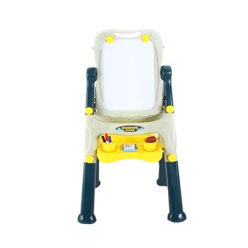 Tabla magnetica 2 fete PROCART, pentru copii, 40x50 cm, inaltime reglabila, spatiu depozitare Tabla magnetica 2 fete PROCART, pentru copii, 40x50 cm, inaltime reglabila, spatiu depozitare