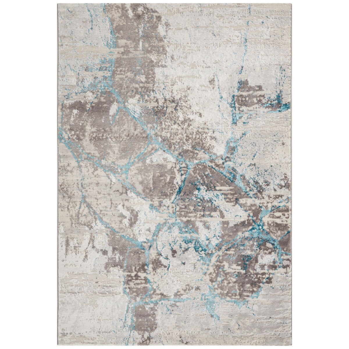 Covor Oriental & Clasic Opulence, Gri/Turcoaz 80x150, C04-479512