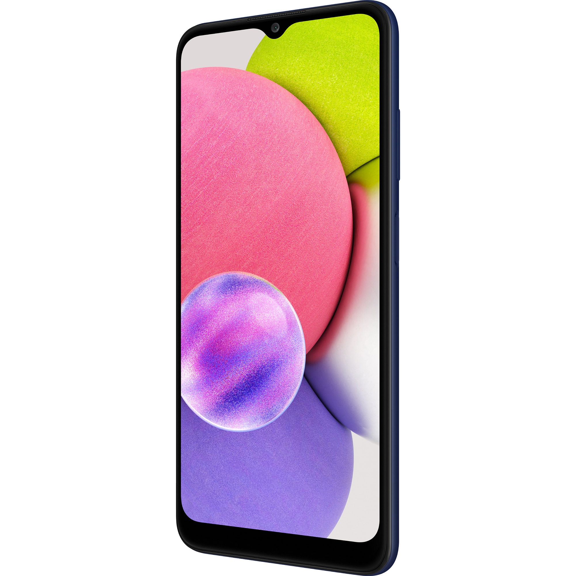 Смартфон Samsung Galaxy A03s, Dual SIM, 3GB RAM, 32GB, 4G, Blue - eMAG.bg