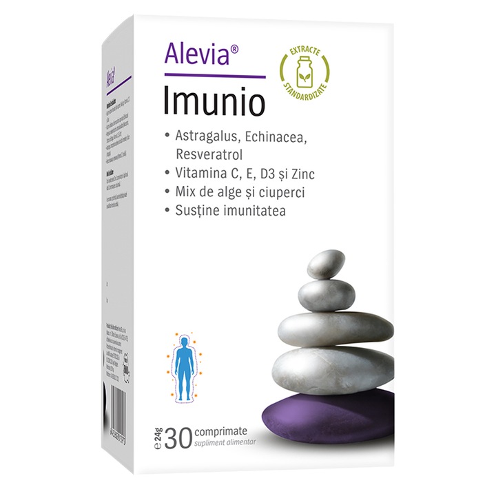 Supliment alimentar Imunio Alevia, 30 capsule