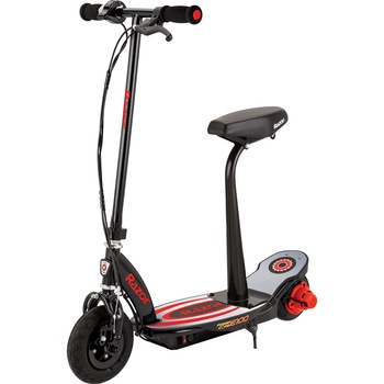 Trotineta electrica cu sa pentru copii 8+ ani 18km/h Razor Power Core E100S platforma Aluminiu Negru/Rosu Trotineta electrica cu sa pentru copii 8+ ani 18km/h Razor Power Core E100S platforma Aluminiu Negru/Rosu