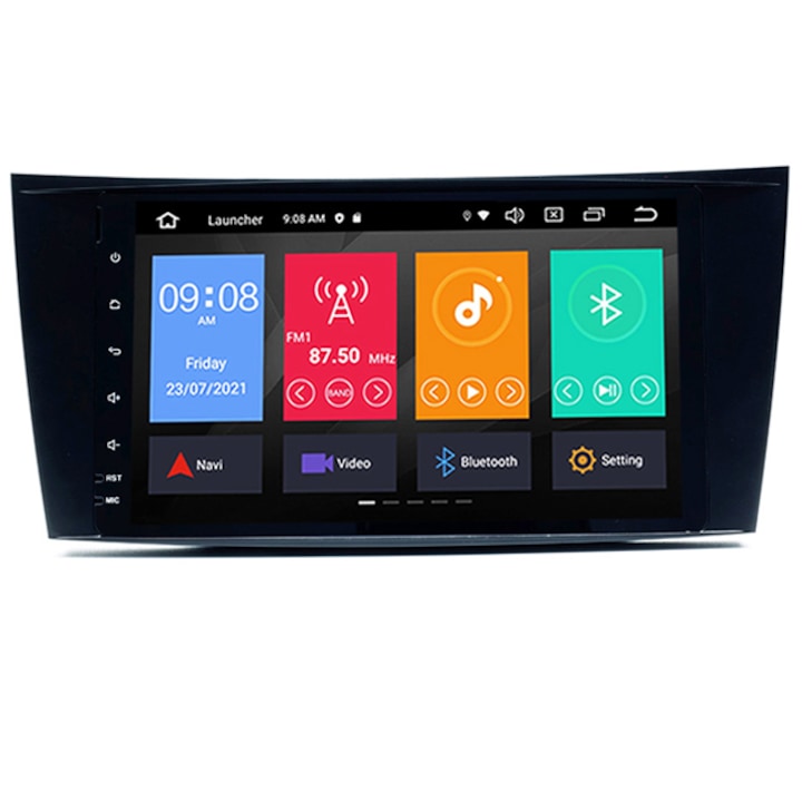 Мултимедия Hesperus за Mercedes CLS W219, E-CLASS W211, Двоен дин с GPS, DSP, CARPLAY, Android 12