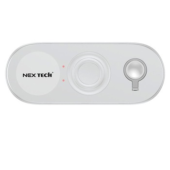 Incarcator Incarcator wireless 5 in 1 NEX TECH® 15W Multifunctional Fast Charge Compatibil Android Samsung Apple Huawei iPhone Galaxy Buds Pro Incarcare Rapida Alb Incarcator Incarcator wireless 5 in 1 NEX TECH® 15W Multifunctional Fast Charge Compatibil Android Samsung Apple Huawei iPhone Galaxy Buds Pro Incarcare Rapida Alb
